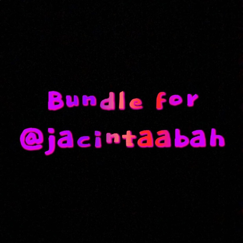 Earring bundle for @jacintaabah